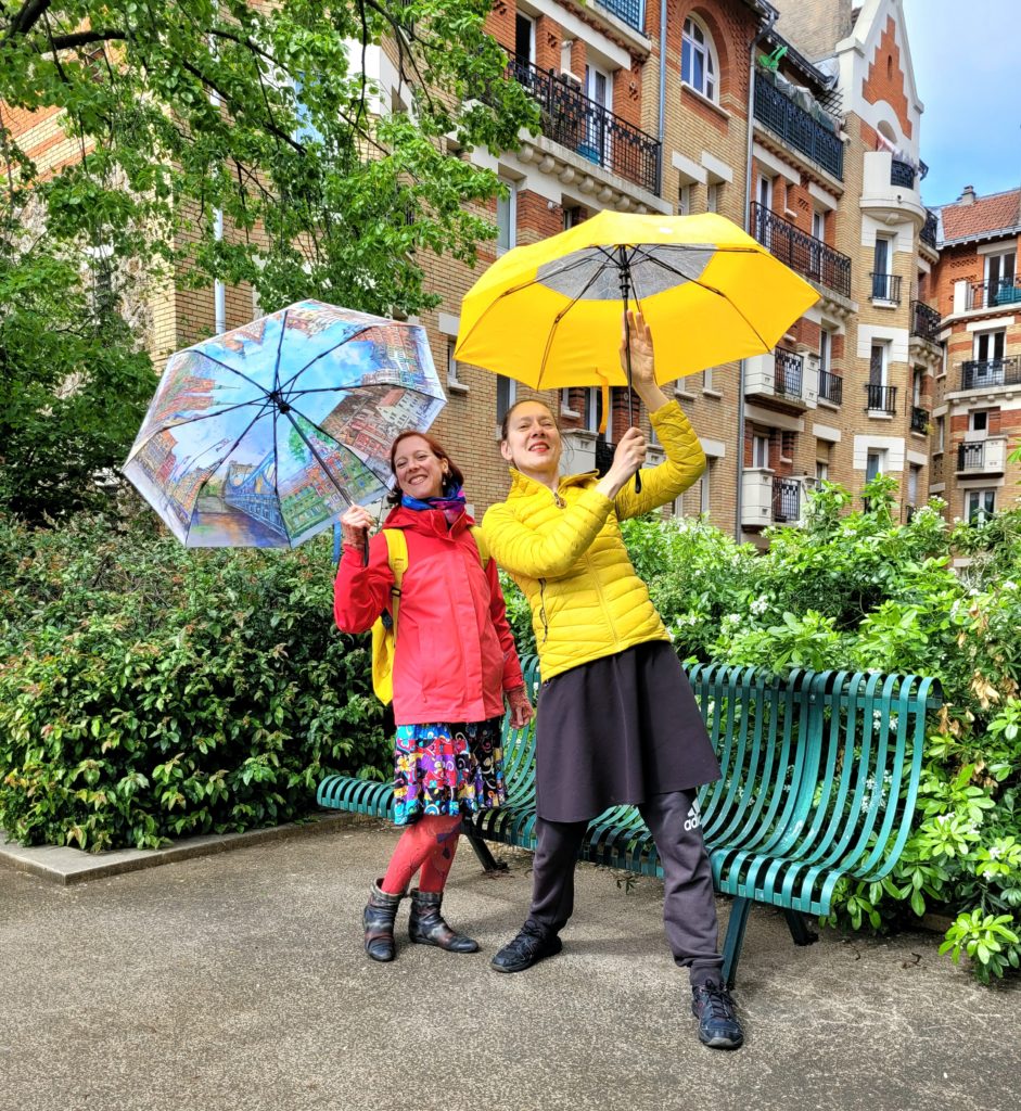 Véronique Wardega et Alexandra Fadin